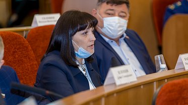 Заседание Законодательного Собрания Оренбургской области